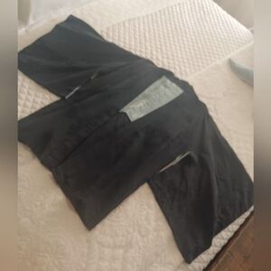 Elegant Japanese Black Silk Kimono Haori